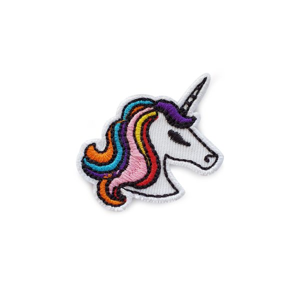 emblema brodata unicorn