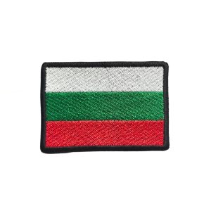 Drapel Bulgaria brodat 7x5 cm