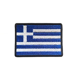 Drapel Grecia brodat 7x5 cm